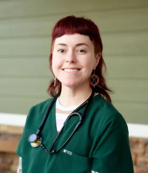 Dr. Lydia Calvin of Ferguson Animal Hospital